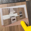 Kitchen Cabinet Finish Visualizer — Template Overlay (Set of 5)